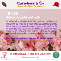 "L'EVEIL AU FEMININ DE L'ETRE" - Juillet 2026